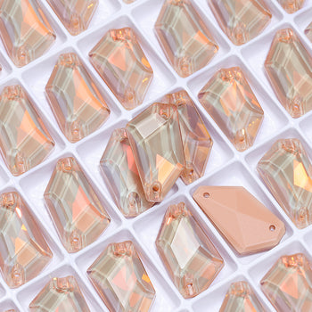 Silk AM De-Art Shape High Quality Glass Sew-on Rhinestones WholesaleRhinestone