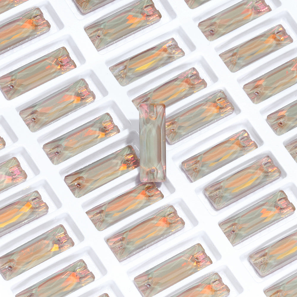 Silk AM Cosmic Baguette Shape High Quality Glass Sew-on Rhinestones WholesaleRhinestone
