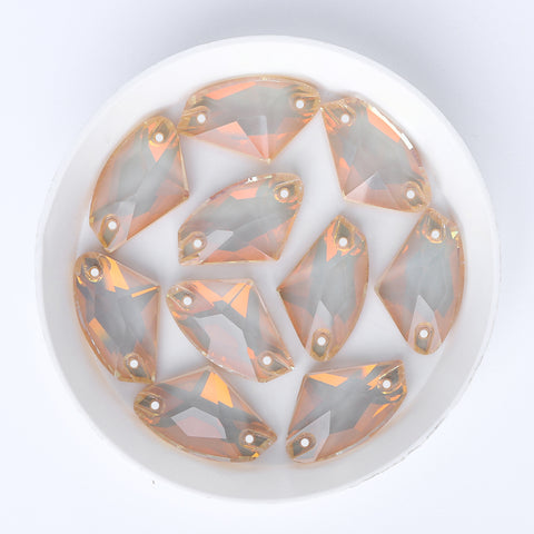 Silk AM Galactic Shape High Quality Glass Sew-on Rhinestones
