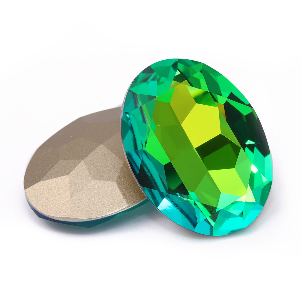 Sphinx Big Oval Shape High Quality Glass Pointed Back Fancy Rhinestones WholesaleRhinestone