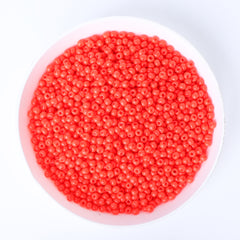 Glass galvanisert frøperler 12/0 størrelse 1,8 mm GA-1068 farge