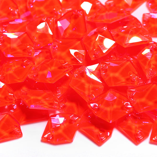 Electric Neon Hyacinth Cosmic Shape High Quality Glass Sew-on Rhinestones WholesaleRhinestone