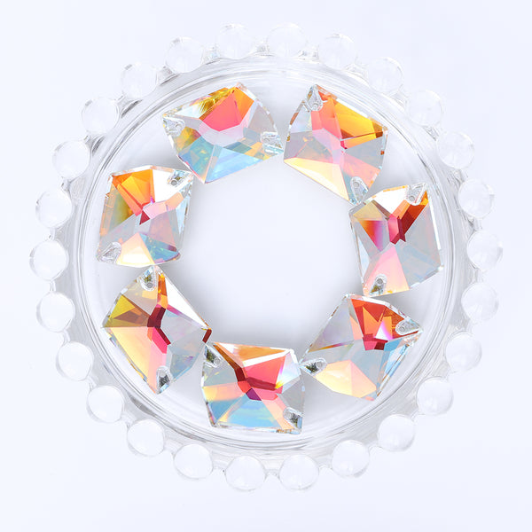 Crystal Light AB Forme cosmique Haume à coudre en verre de haute qualité