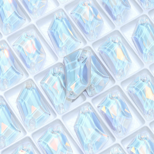 Crystal AM De-Art Shape High Quality Glass Sew-on Rhinestones WholesaleRhinestone