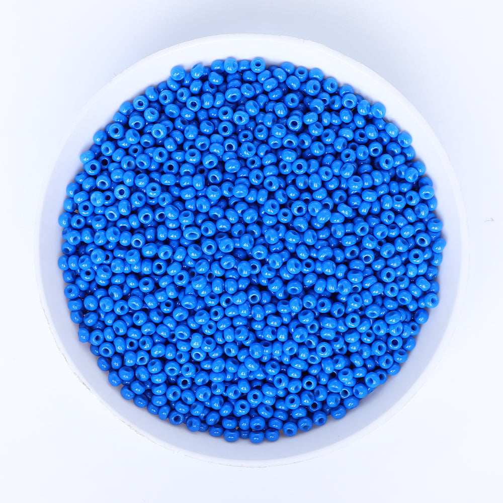 Glass Galvanized Seed Beads 12/0 Size 1.8mm GA-1014 Color Secondary image