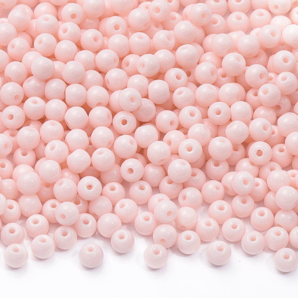 Various Colors 4.5 MM Round Shape Glass Seed Beads for Bracelets and Jewelry Making WholesaleRhinestone