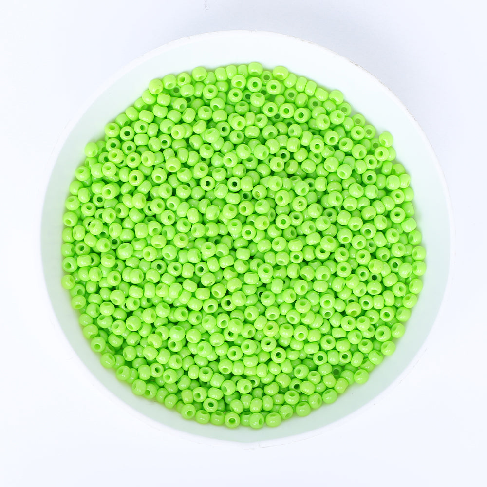 Cuentas de semillas galvanizadas de vidrio 12/0 tamaño 1.8 mm GA-1023 Color Imagen secundaria del producto