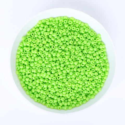 Glasgalvaniserede frøperler 12/0 Størrelse 1,8 mm GA-1023 Farve Sekundært billede