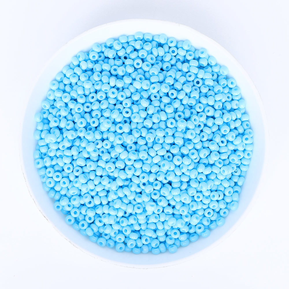 Glass Galvanized Seed Beads 12/0 Size 1.8mm GA-1019 Color Secondary image
