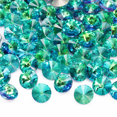 Sphinx Rivoli Shape High Quality Glass Pointed Back Fancy Rhinestones