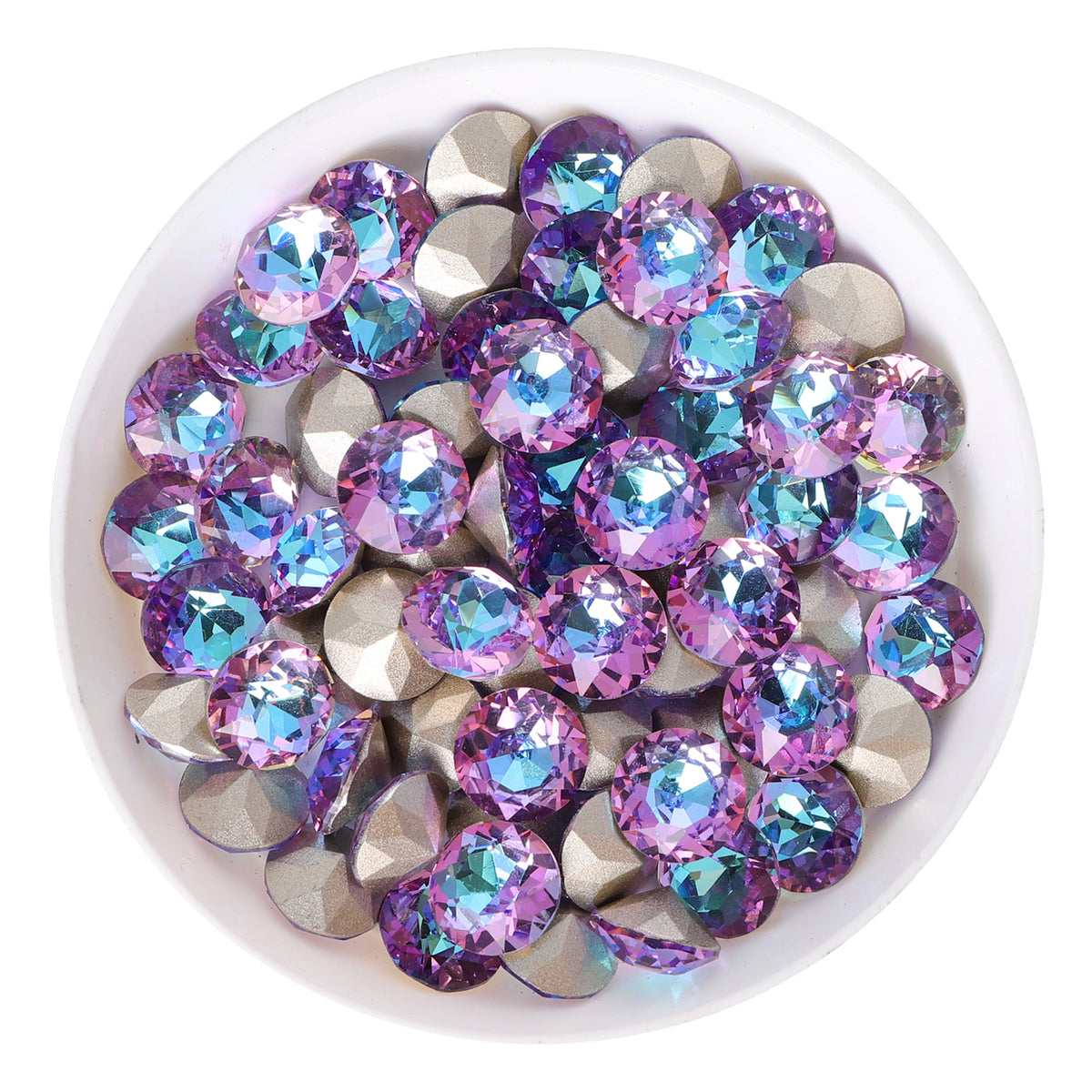 Vitrail Light XIRIUS Chaton Shape Glass Pointed Back Fancy Rhinestones WholesaleRhinestone Main image