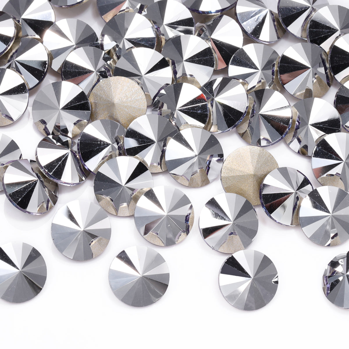 Comet Argent Light Rivoli Shape High Quality Glass Pointed Back Fancy Rhinestones WholesaleRhinestone