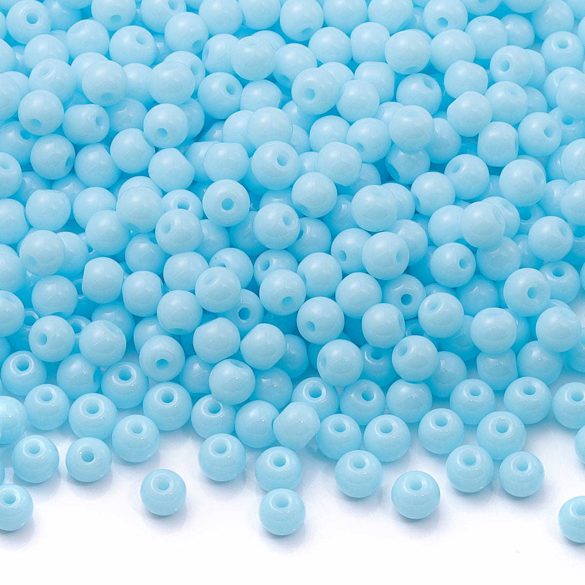 Various Colors 4.5 MM Round Shape Glass Seed Beads for Bracelets and Jewelry Making WholesaleRhinestone