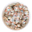 Cognac White Oval Shape Glass Pointed Back Fancy Rhinestones WholesaleRhinestone