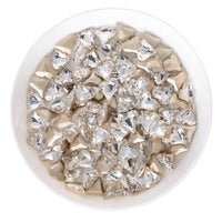 Sweet Heart Shape Crystal Glass Pointed Back Fancy Rhinestones
