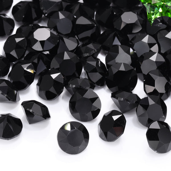 Jet XIRIUS Chaton Shape High Quality Glass Pointed Back Fancy Rhinestones WholesaleRhinestone