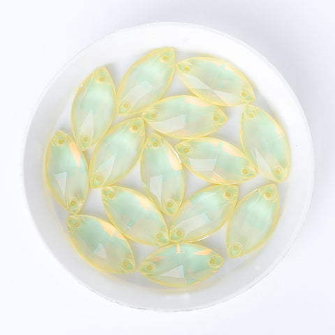 Jonquil AM Navette Shape High Quality Glass Sew-on Rhinestones