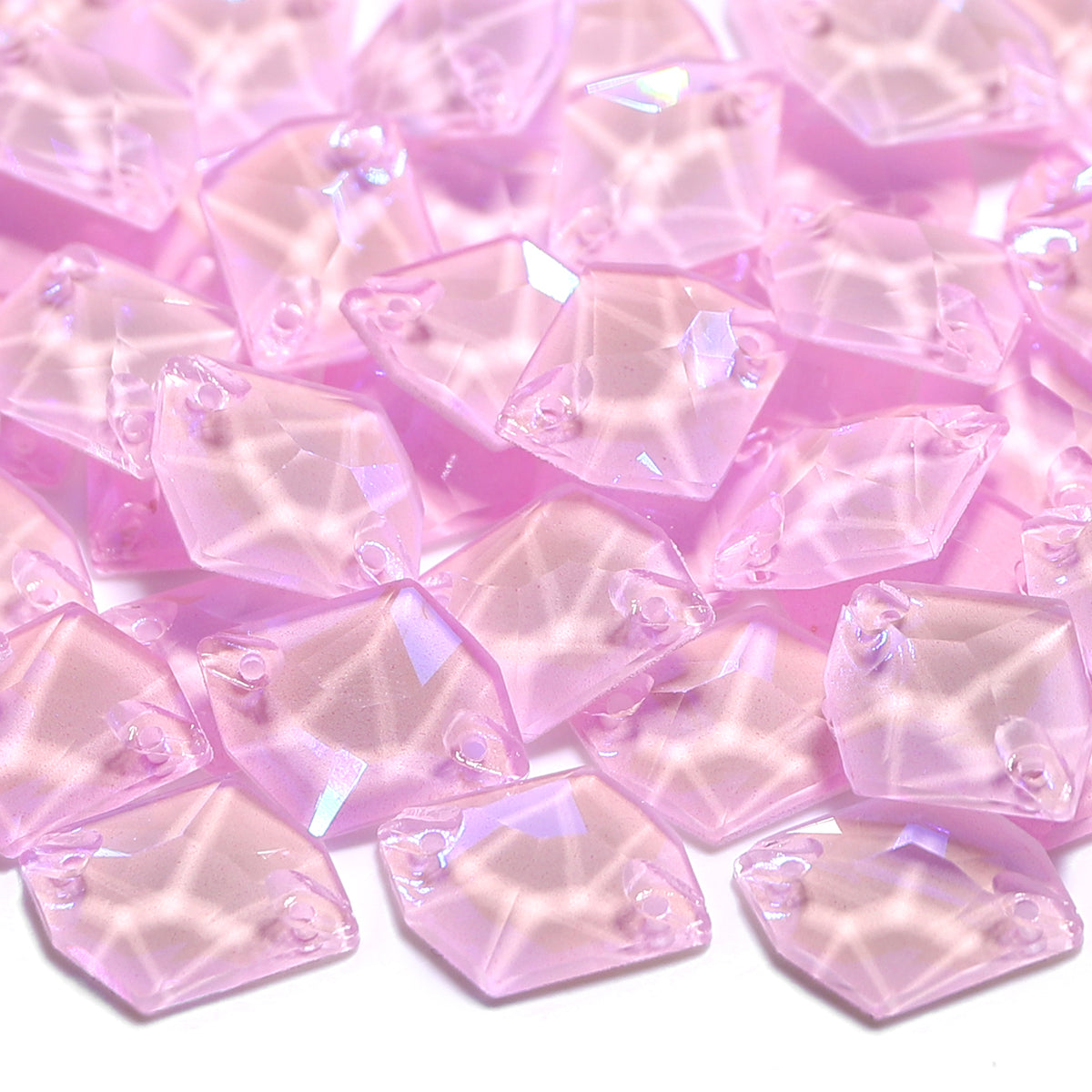Electric Neon Light Rose Cosmic Shape High Quality Glass Sew-on Rhinestones WholesaleRhinestone
