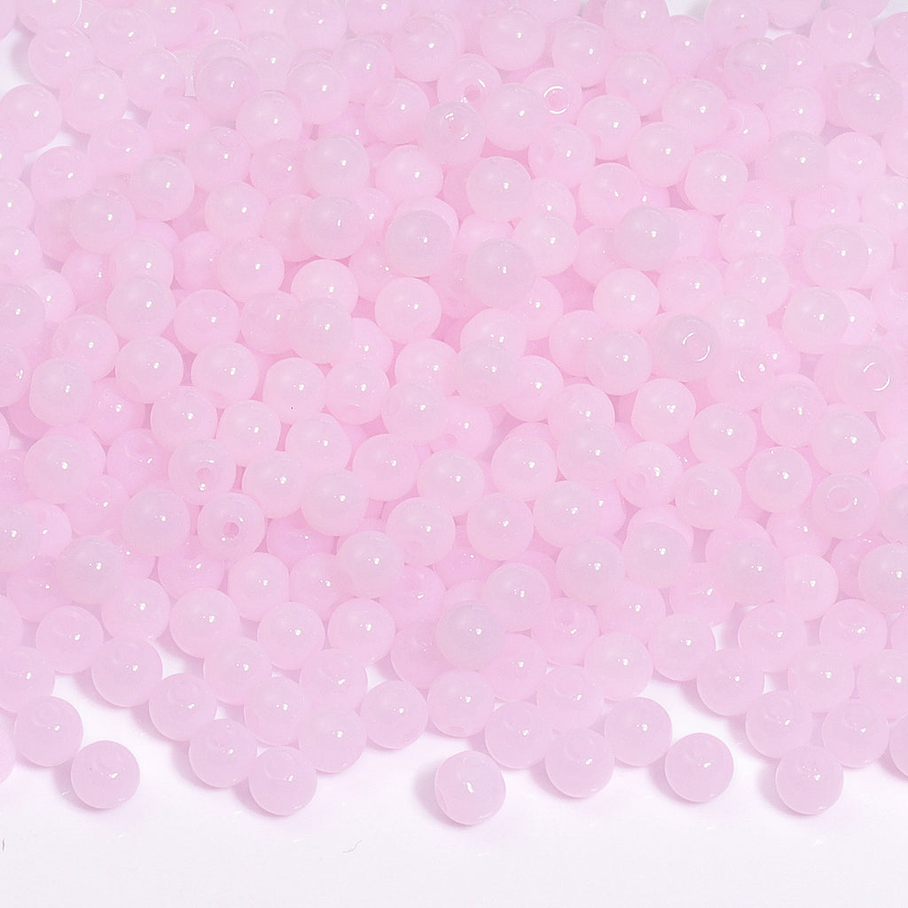 Various Colors 4.5 MM Round Shape Glass Seed Beads for Bracelets and Jewelry Making WholesaleRhinestone