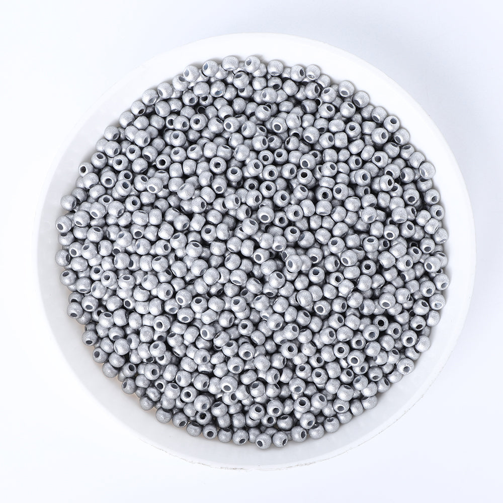 Glass Galvanized Seed Beads 12/0 Size 1.8mm GA-1036 Color WholesaleRhinestone