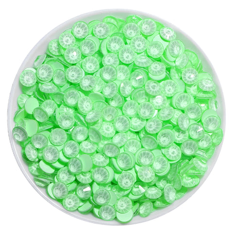Neon Mint Mambo Glass FlatBack Neon Rhinestones WholesaleRhinestone Hauptbild
