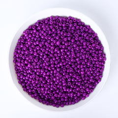 Glass galvaniserte frøperler 12/0 størrelse 1,8 mm GA-1055 farge