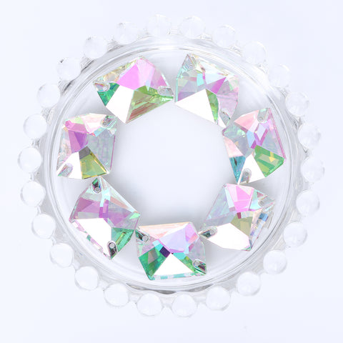 Crystal Phantom Cosmic Shape High Quality Glass Sew-on Rhinestones