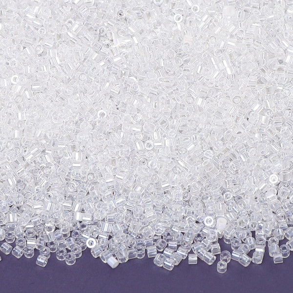 Transparent Luster Color Hight Quality Glass Cylinder Seed Beads 1.6 MM Size BS1002 WholesaleRhinestone