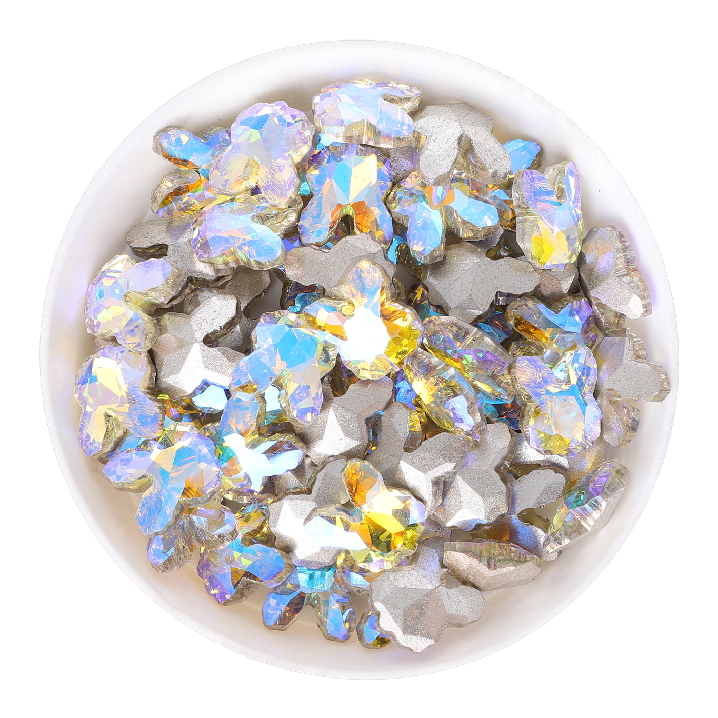 Paradise Shine Rabbit Shape Glass Pointed Back Fancy Rhinestones WholesaleRhinestone Main image