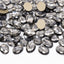 Oval Shape Black Diamond Flat Back Fancy Rhinestones WholesaleRhinestone
