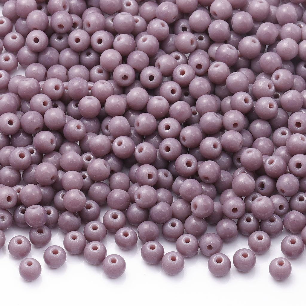 Various Colors 4.5 MM Round Shape Glass Seed Beads for Bracelets and Jewelry Making WholesaleRhinestone
