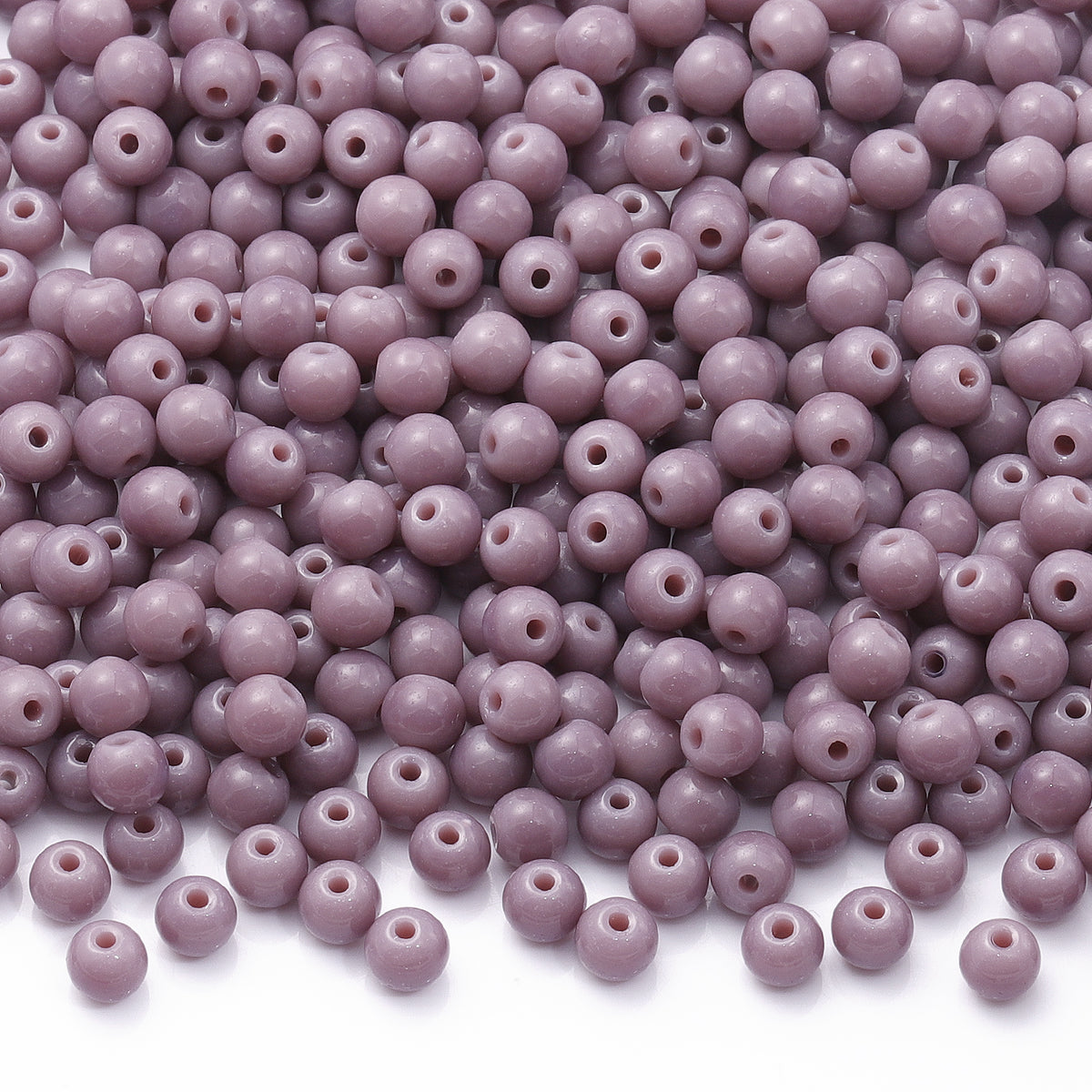Various Colors 4.5 MM Round Shape Glass Seed Beads for Bracelets and Jewelry Making WholesaleRhinestone