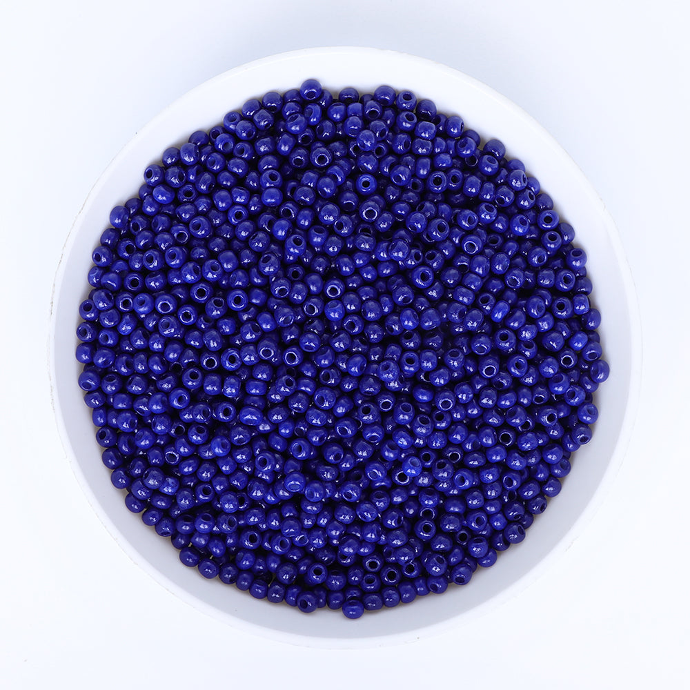Cuentas de semillas galvanizadas de vidrio 12/0 tamaño 1.8 mm GA-009 Color Imagen secundaria del producto