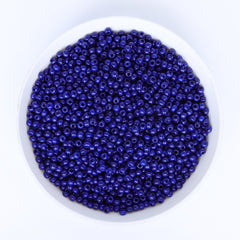 Glass Galvanized Seed Beads 12/0 Size 1.8mm GA-1009 Color