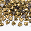 Diamond Shape Aurum Flat Back Fancy Rhinestones WholesaleRhinestone