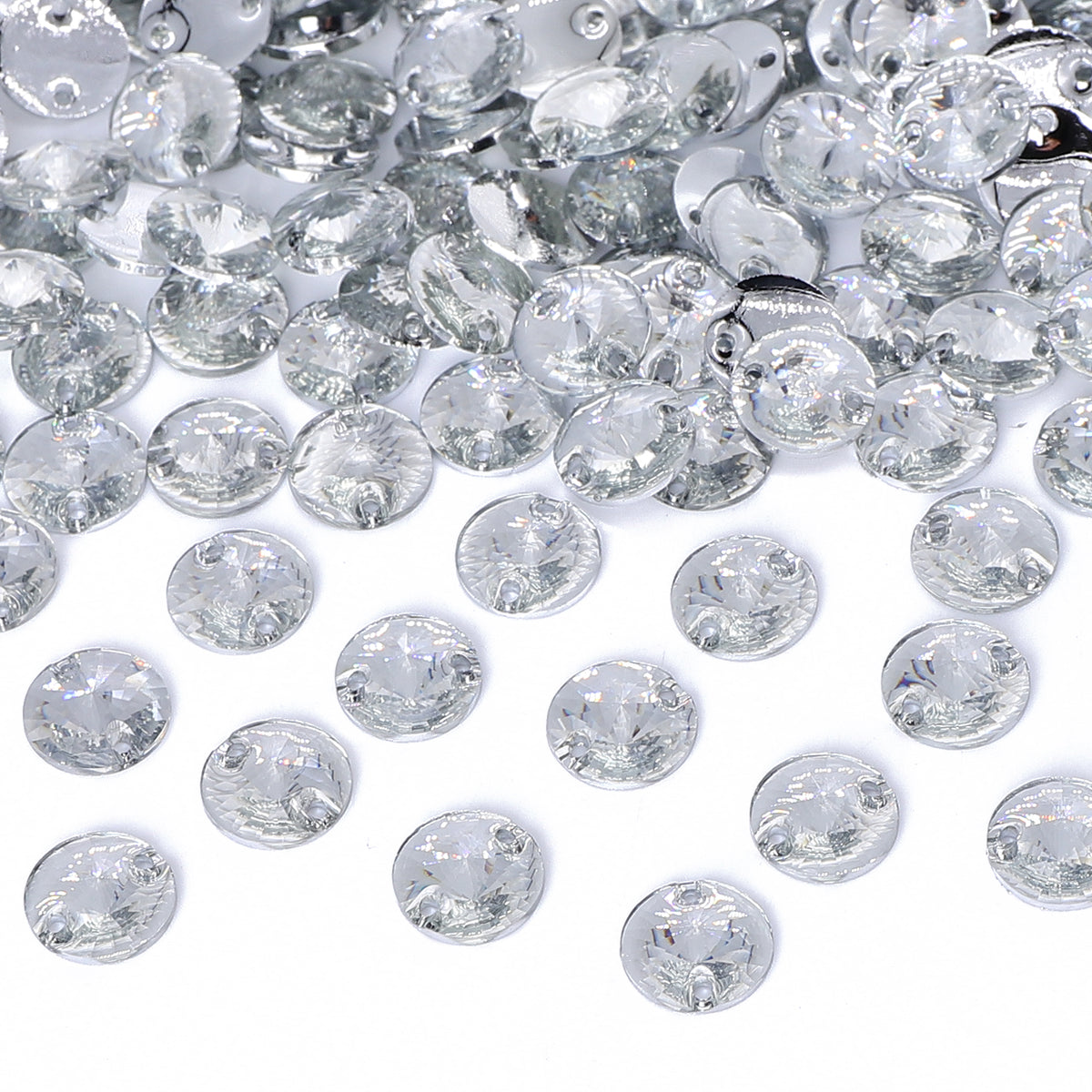 Rivoli Crystal Resin Sew-on Rhinestones For Dance Costume WholesaleRhinestone Main image