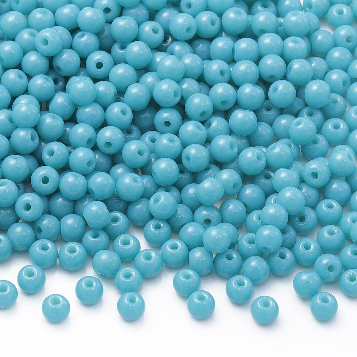 Various Colors 4.5 MM Round Shape Glass Seed Beads for Bracelets and Jewelry Making WholesaleRhinestone