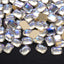 Octagon Shape Blue Moonlight Flat Back Fancy Rhinestones WholesaleRhinestone