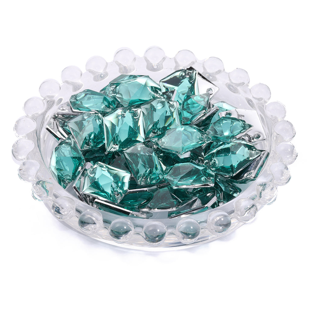 Cosmic Aquamarine Resin Sew-on Rhinestones For Dance Costume WholesaleRhinestone