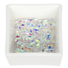 Mixed Shapes Crystal AB Unfoild Flat Back Fancy Rhinestones For Nail Art WholesaleRhinestone