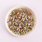 Round Hollow Shape Crystal AB Flat Back Fancy Rhinestones WholesaleRhinestone