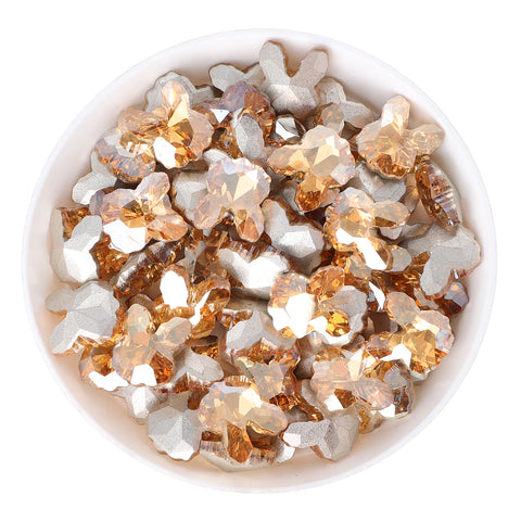 Golden Shadow Rabbit Shape Glass Pointed Back Fancy Rhinestones WholesaleRhinestone Pääkuva