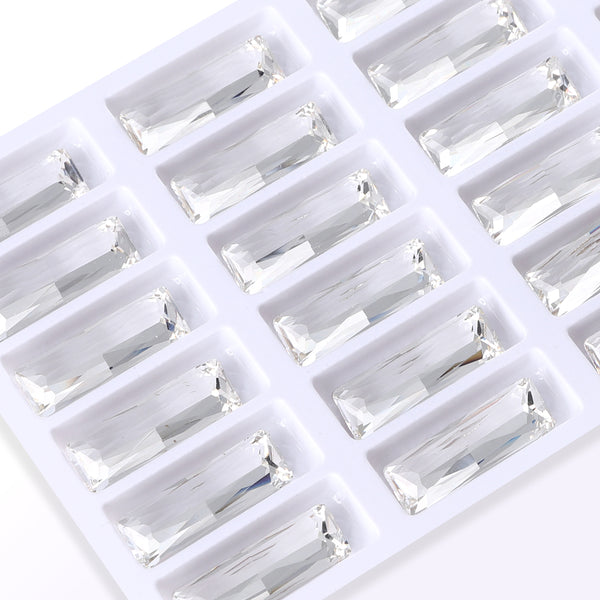 Crystal Princess Baguette Shape High Quality Glass Pointed Back Fancy Rhinestones WholesaleRhinestone