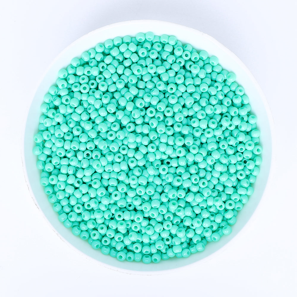 Cuentas de semillas galvanizadas de vidrio 12/0 tamaño 1.8 mm GA-1030 Color Imagen secundaria del producto