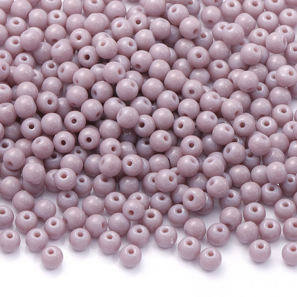 Various Colors 4.5 MM Round Shape Glass Seed Beads for Bracelets and Jewelry Making WholesaleRhinestone