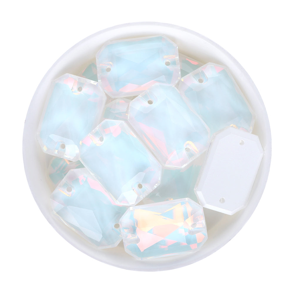 Crystal AM Octagon Shape High Quality Glass Sew-on Rhinestones WholesaleRhinestone Hoofdafbeelding