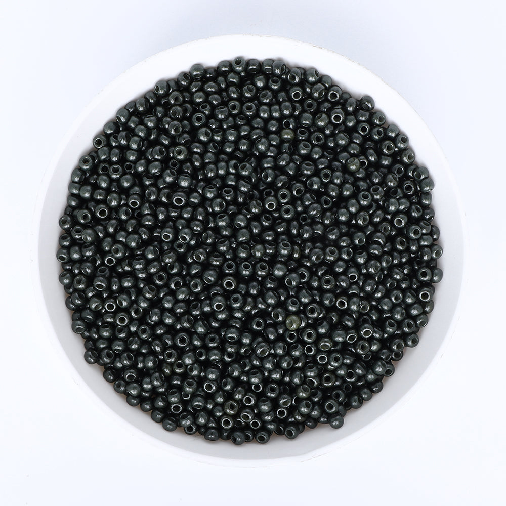 Glass Galvanized Seed Beads 12/0 Size 1.8mm GA-1042 Color WholesaleRhinestone