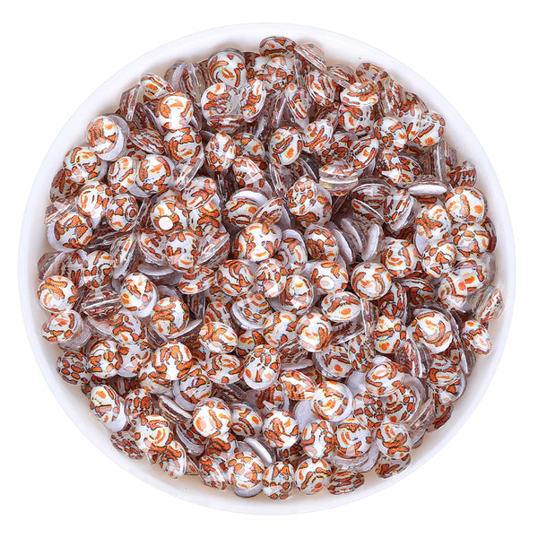 Crystal Leopard Grain Glass FlatBack Rhinestones White Back WholesaleRhinestone