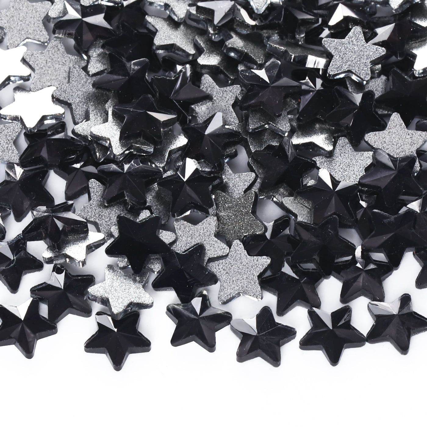 Star Shape Black Flat Back Fancy Rhinestones Secondary image