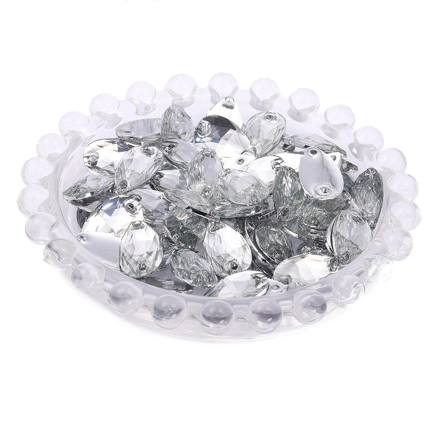 Drop Crystal Resin Sew-on Rhinestones For Dance Costume WholesaleRhinestone